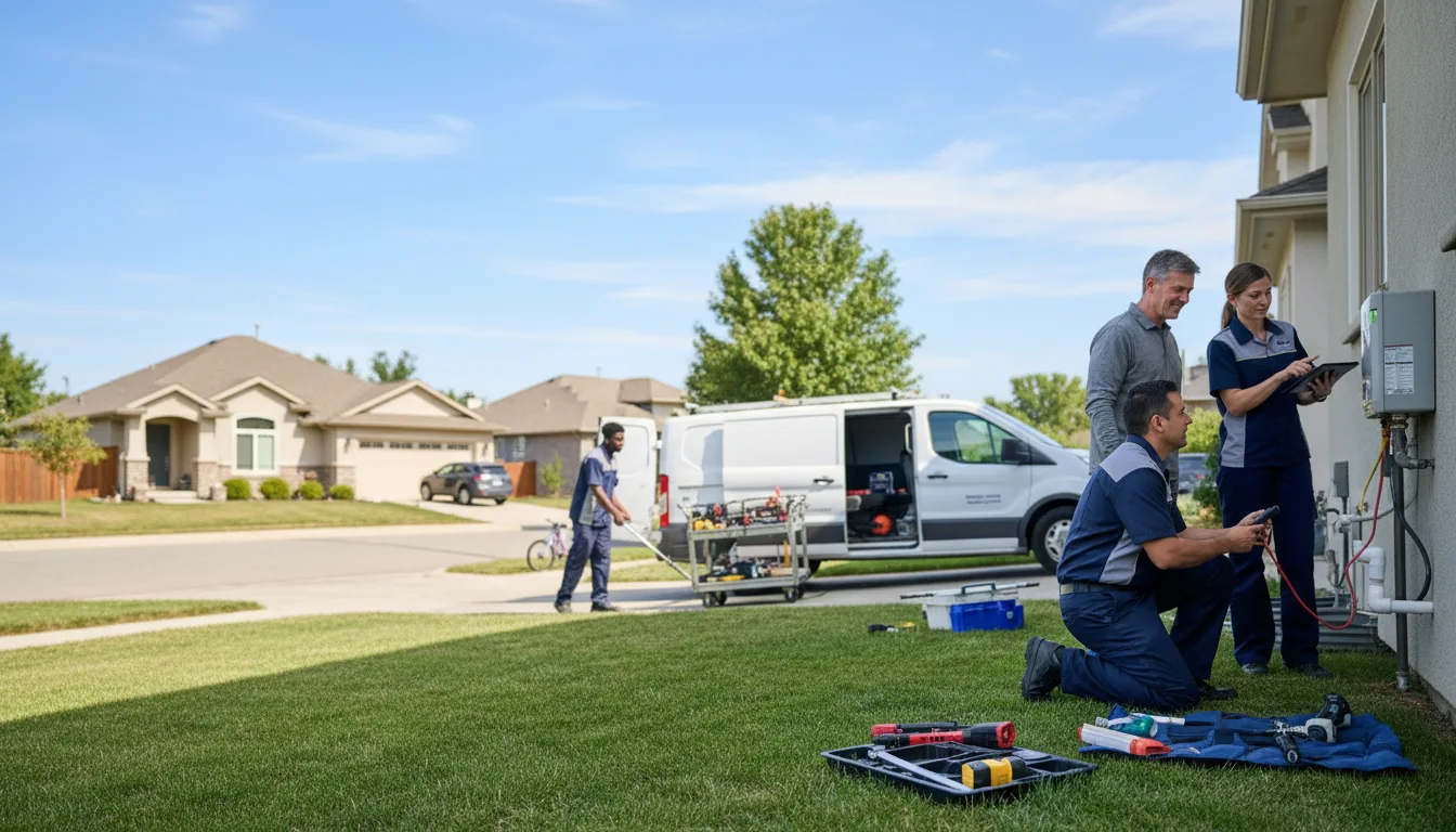 Tankless water heater service in Timblin, PA
